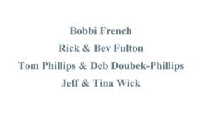 Wine Dinner Sponsors 2025